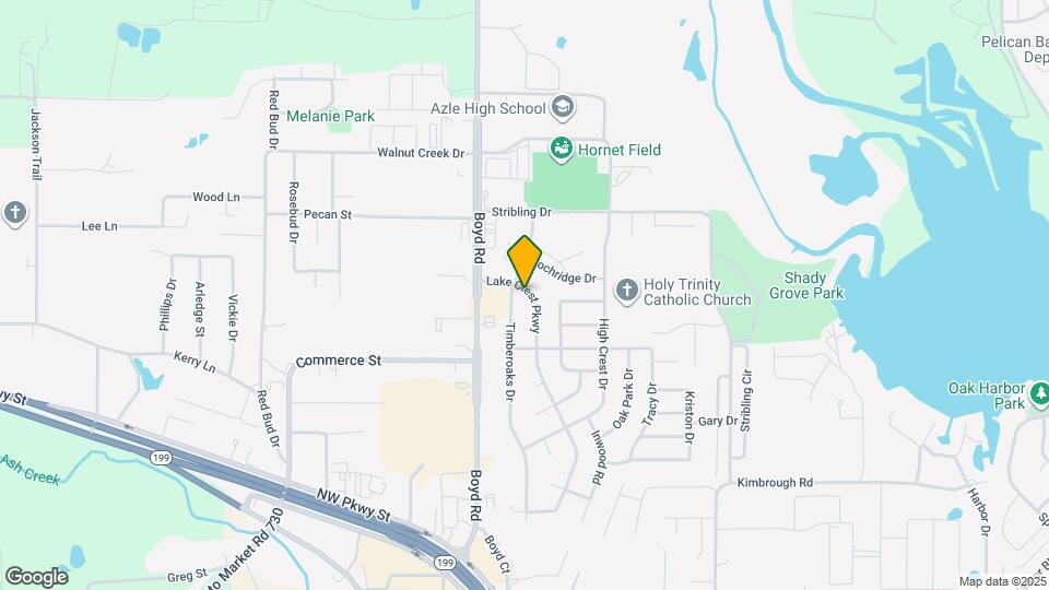 829 Lake Crest Pkwy Map and Location Details