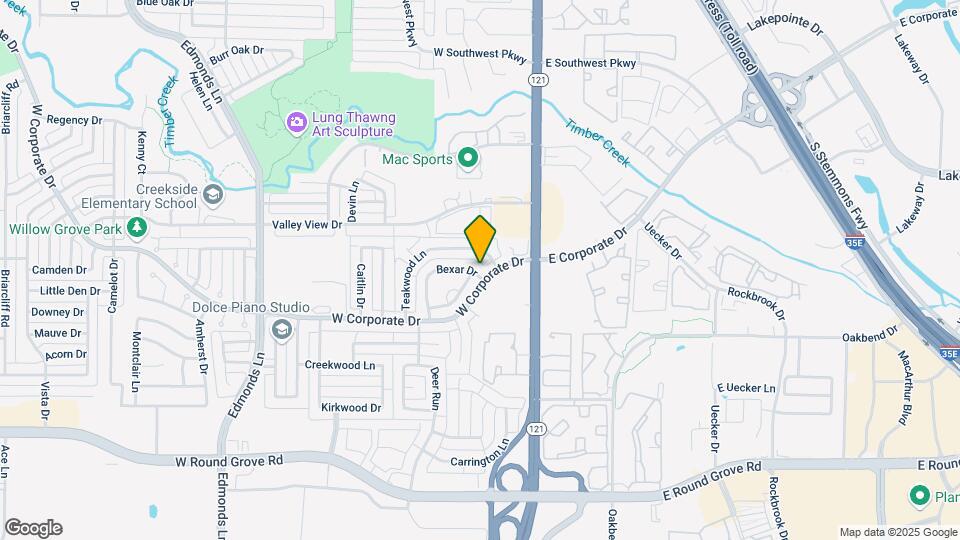205 Bexar Dr Map and Location Details
