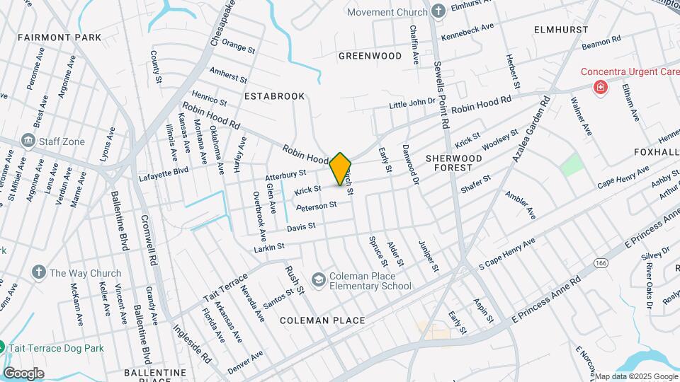 3925 Krick St Map and Location Details