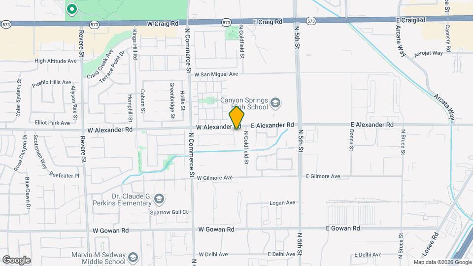 3928 Ropers Ranch St, Unit 2015 Map and Location Details