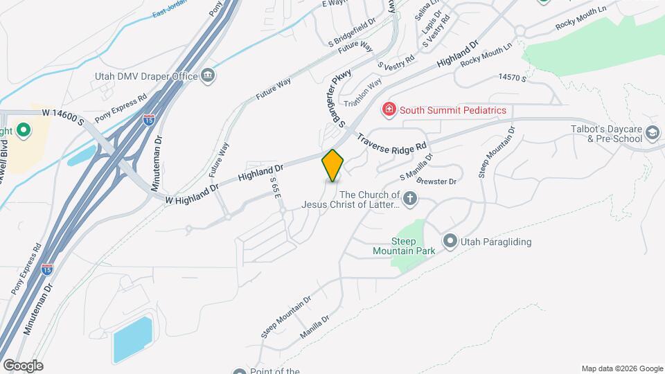 14794 S Granite Ridge Ln Mapa y Detalles de la Ubicación