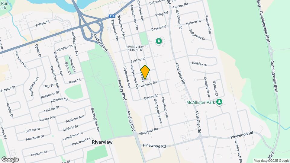 616 Yale Ave Map and Location Details