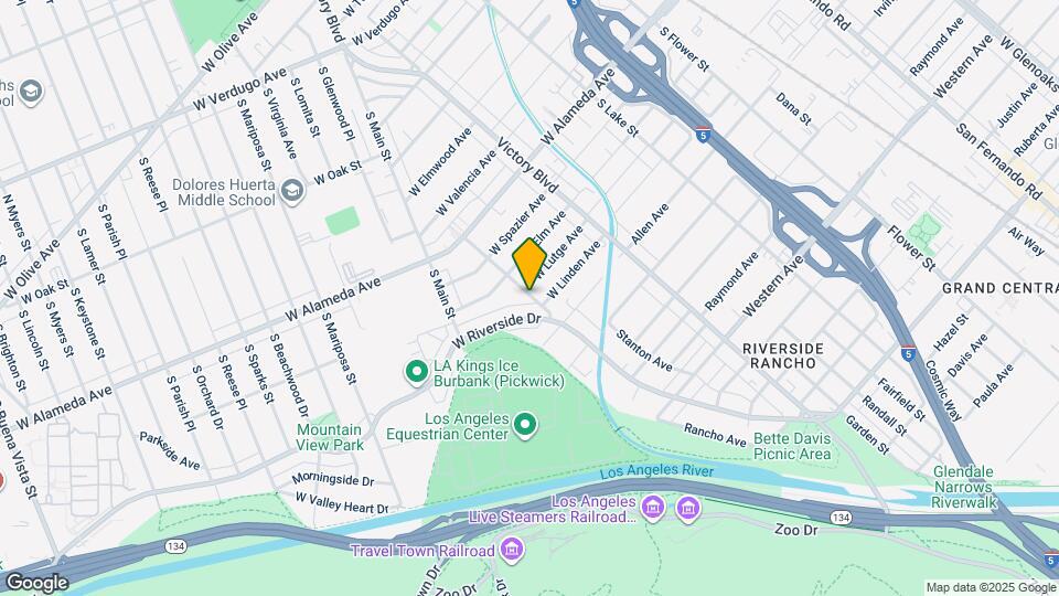 1221 S Chavez St Map and Location Details