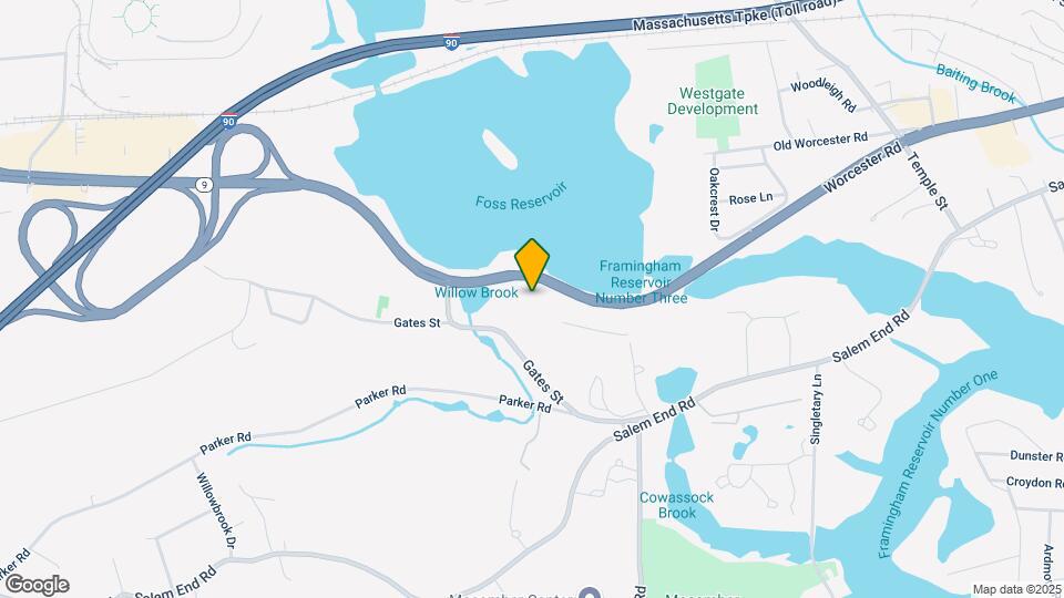 1550 Worcester Rd Map and Location Details