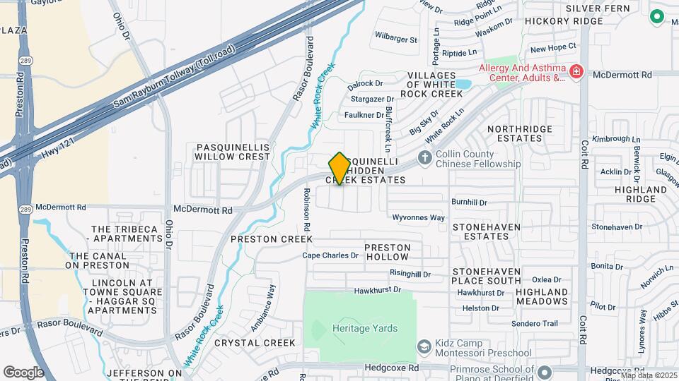 8617 Heather Ridge Dr Map and Location Details