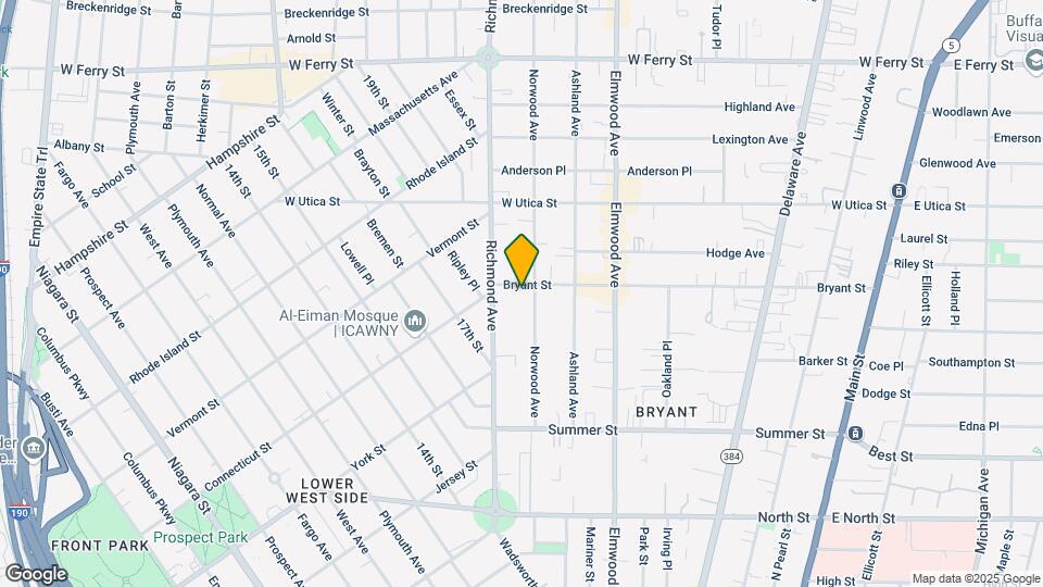 370 Bryant St Map and Location Details