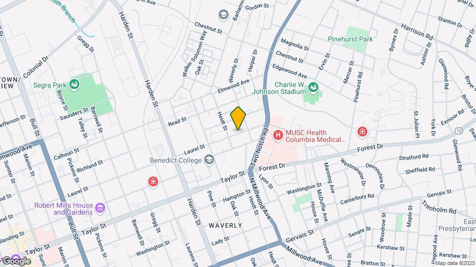 2413 Laurel St Mapa y Detalles de la Ubicación