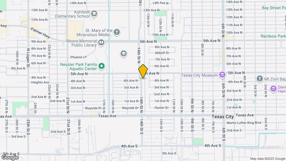 318 14th St N Map and Location Details