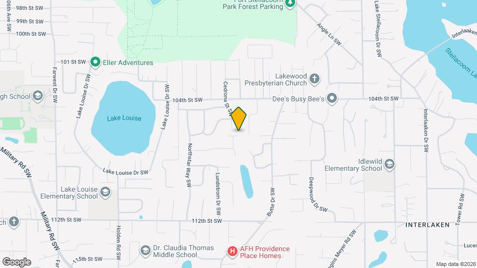 10525 91st Ave Ct SW Map and Location Details