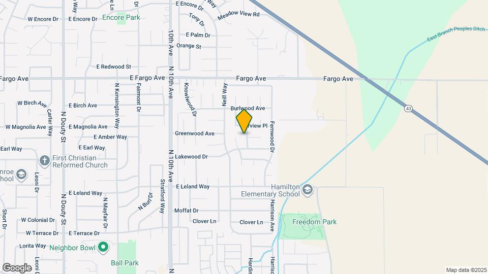 2252 Teakwood Way Map and Location Details