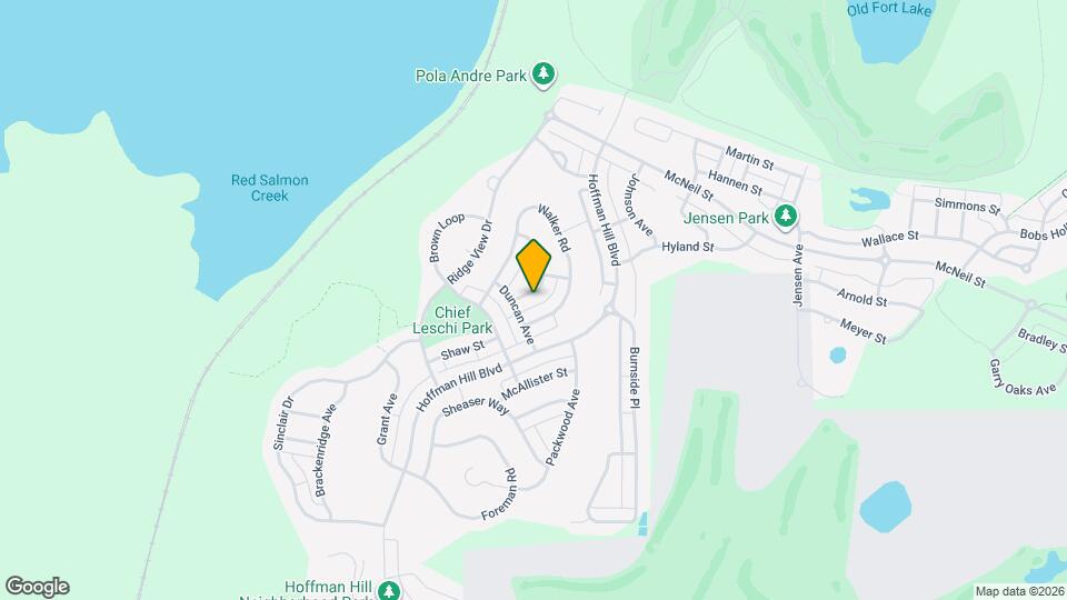 1722 Cadborough Ln Map and Location Details