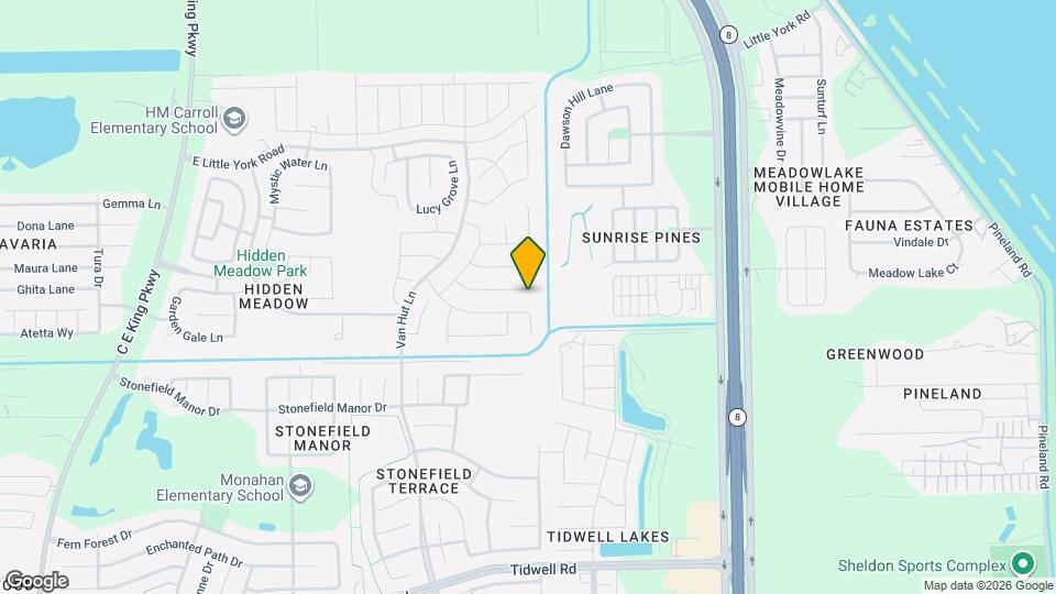 13258 Liliana Glen Ln Mapa y Detalles de la Ubicación