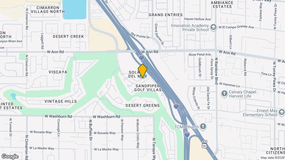 7275 Diamond Canyon Ln Map and Location Details