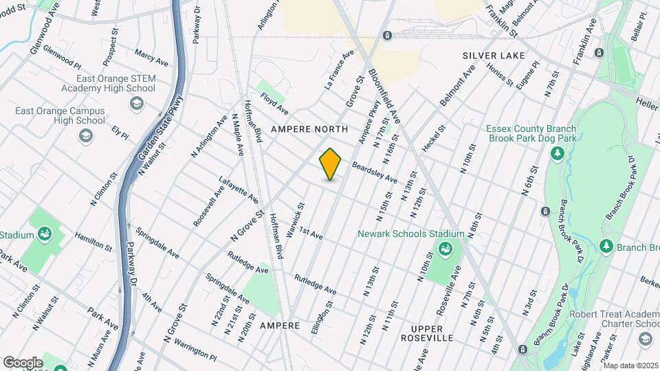 403 Abington Ave-Unit -2 Map and Location Details