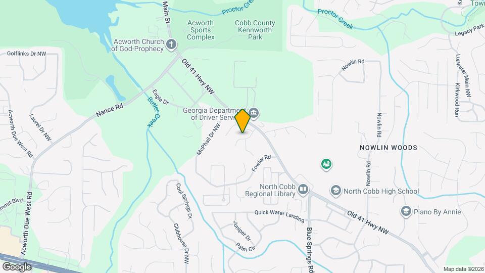 3679 Devon Park Ln NW Mapa y Detalles de la Ubicación