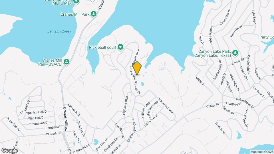 1240 Canyon Springs Dr Map and Location Details