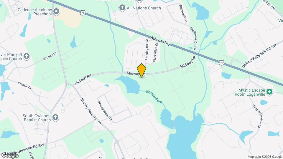 854 Langley View Ct Map and Location Details