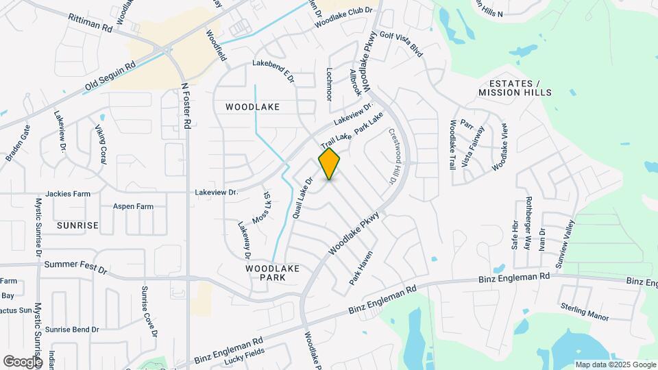 5215 Fountain Lake Dr Map and Location Details