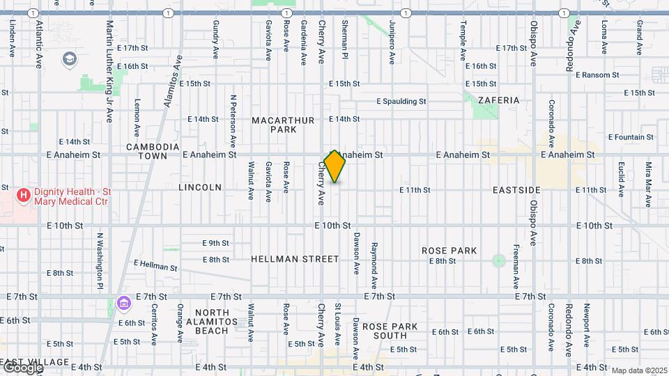 1101 St Louis Ave Map and Location Details