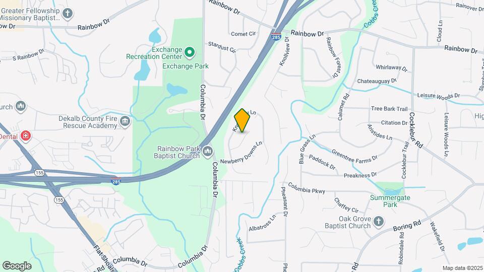 3478 Newberry Trail Map and Location Details