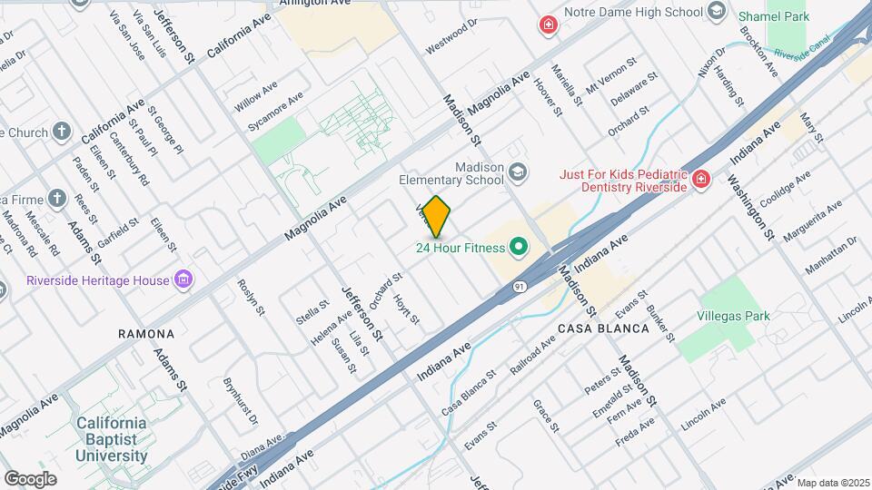 3604 Verde St Map and Location Details