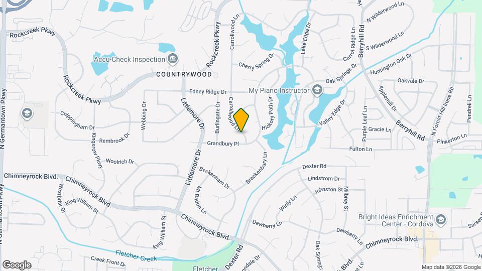 2175 Carrollwood Ln Map and Location Details