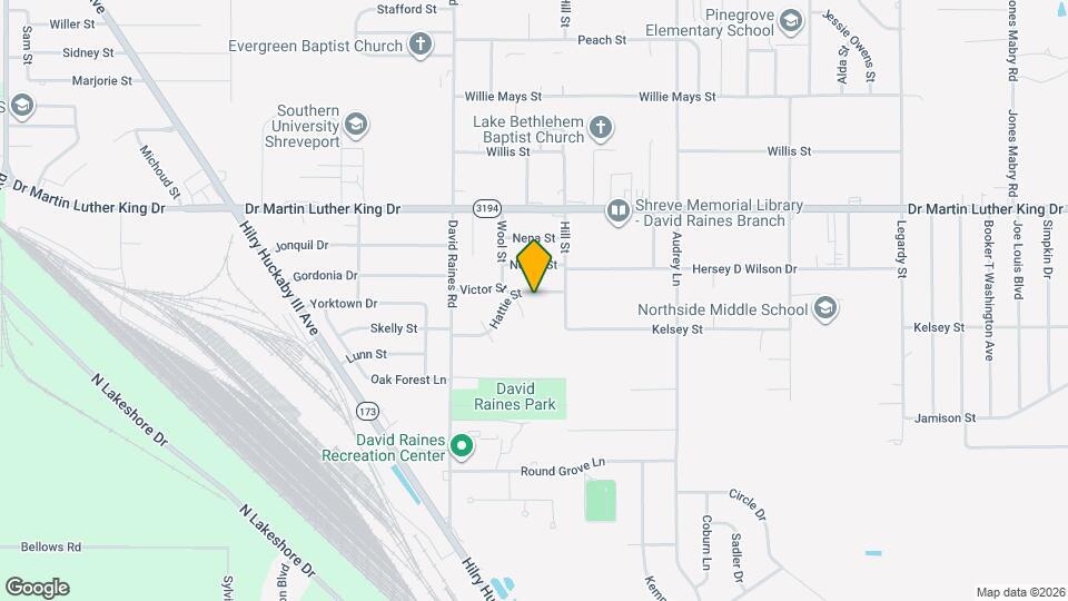 2955 Hattie St Map and Location Details