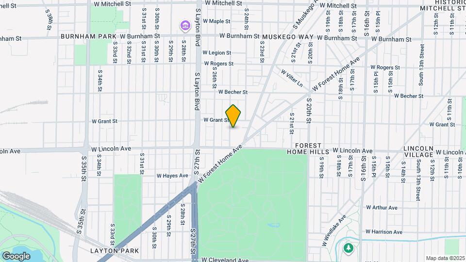 2228 S 25th St Mapa y Detalles de la Ubicación