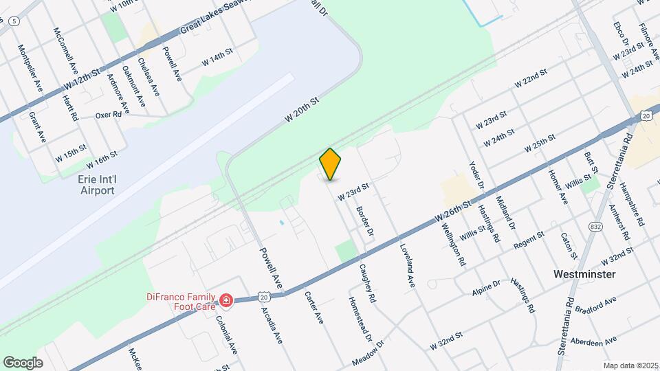 2211 W Caughey Rd Mapa y Detalles de la Ubicación