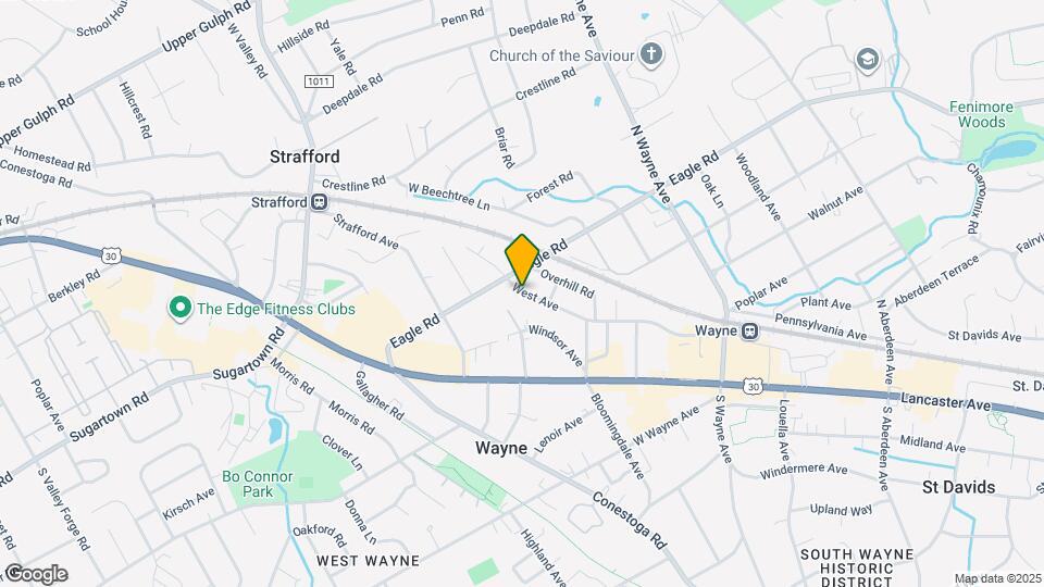 332 W Wayne Ave Map and Location Details