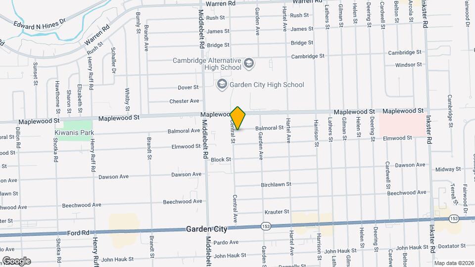 29061 Balmoral St Map and Location Details