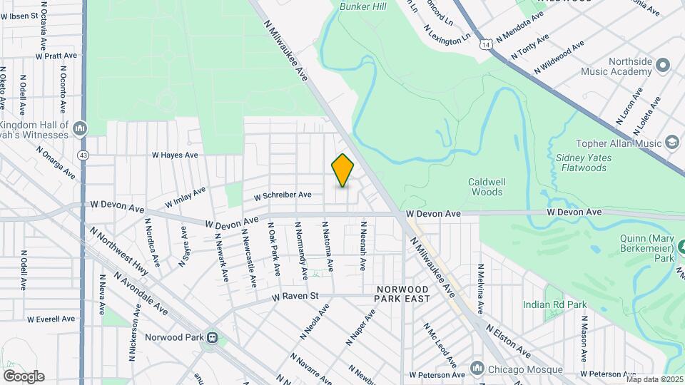 6430 Nashville Ave Map and Location Details