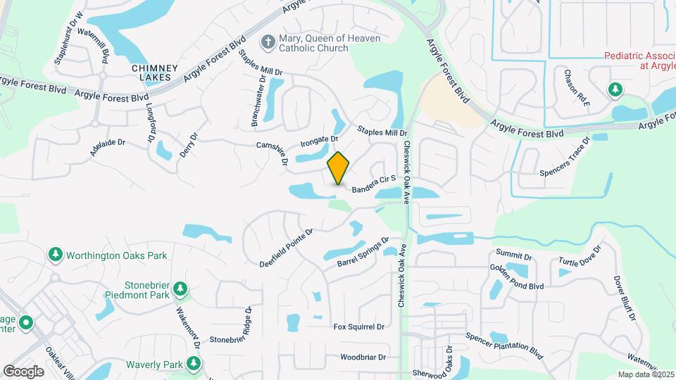 8592 Bandera Cir W Map and Location Details