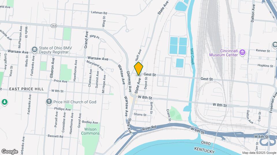 929 State Ave Map and Location Details