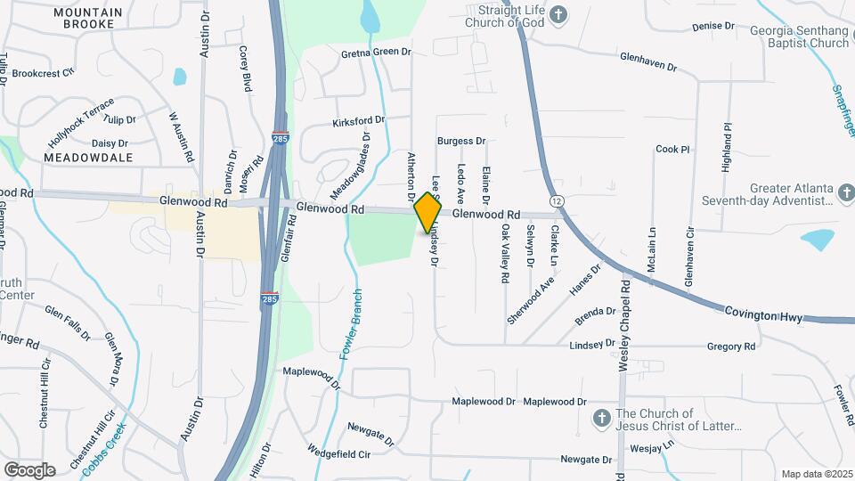 3961 Lindsey Dr Map and Location Details