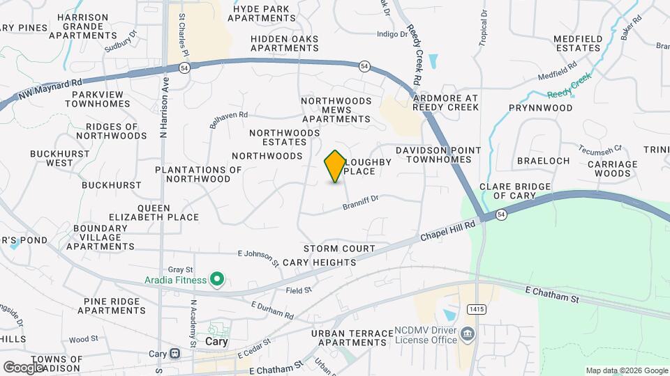 121 S Atley Ln Map and Location Details