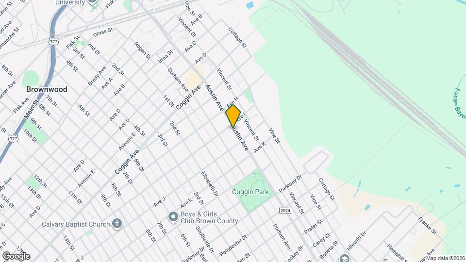 1705 Austin Ave, Unit A Mapa y Detalles de la Ubicación