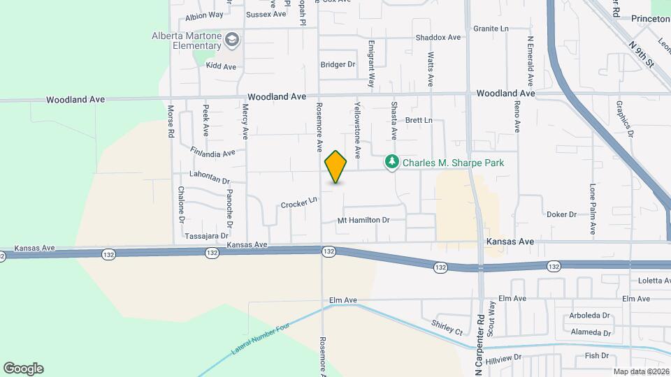 2101 Finley Ct Map and Location Details