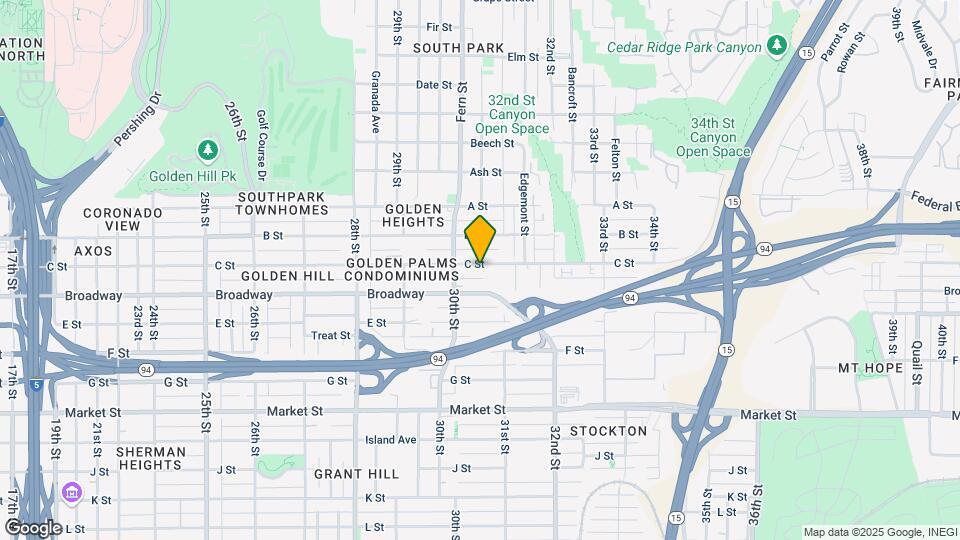 3051 C St Map and Location Details