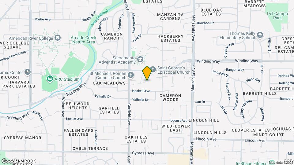4512 Live Oak St Map and Location Details