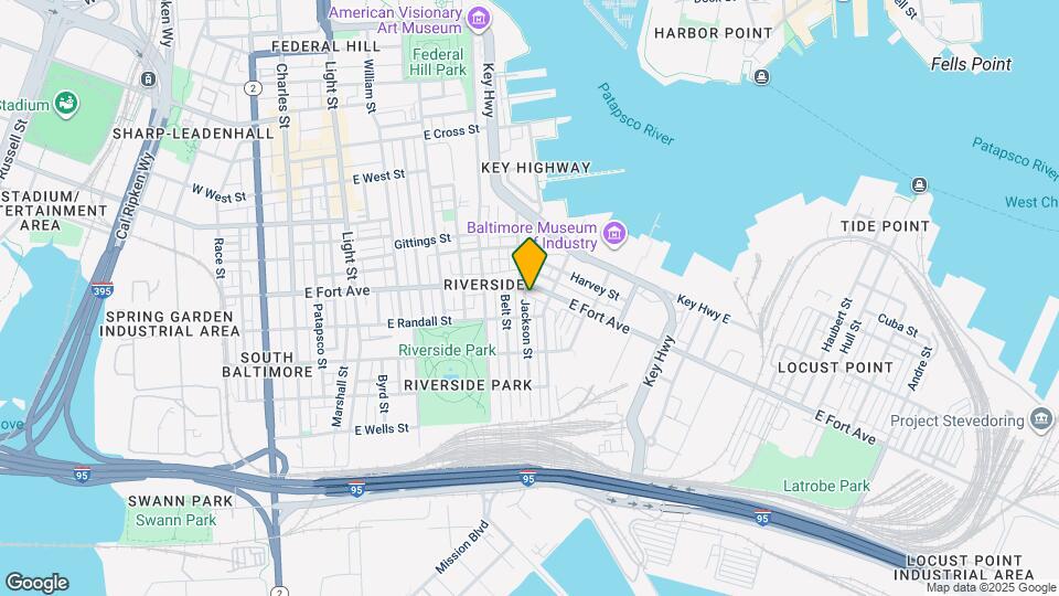 1501 Jackson St Map and Location Details