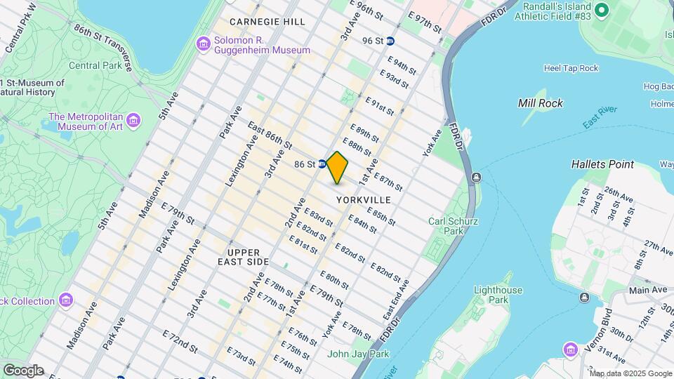 337 E 85th St-Unit -5R Map and Location Details