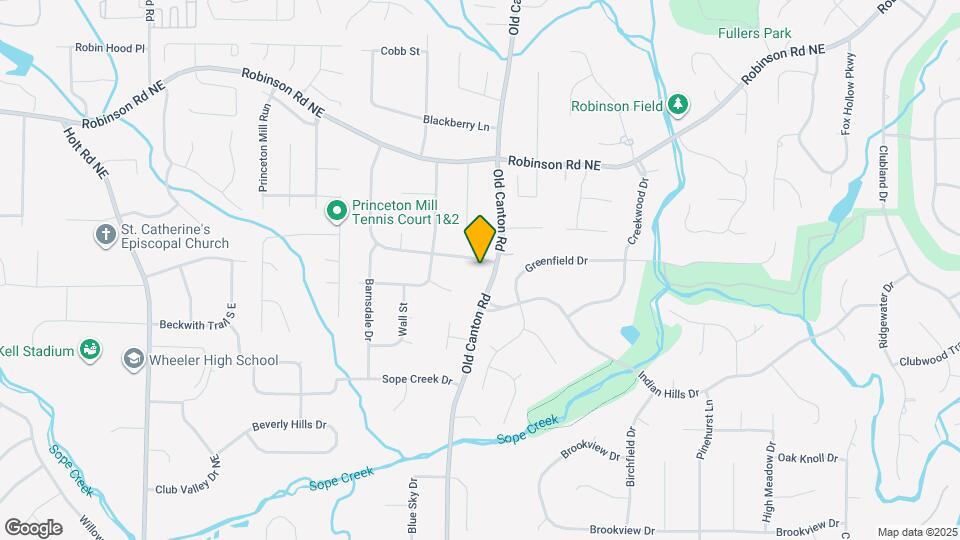 3040 Clearbrook Dr Map and Location Details