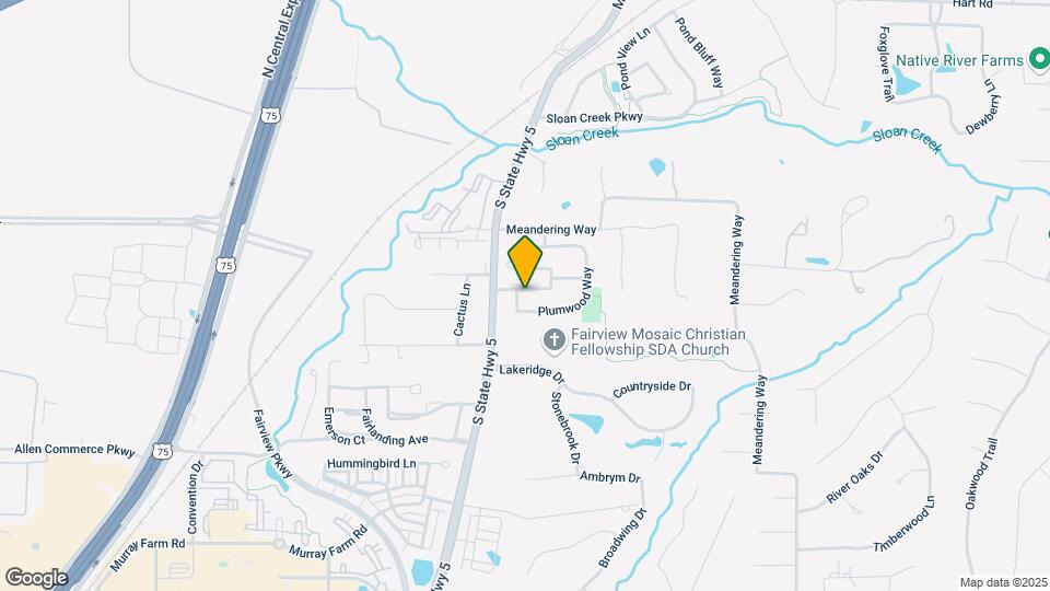408 Rosemont Ln Mapa y Detalles de la Ubicación