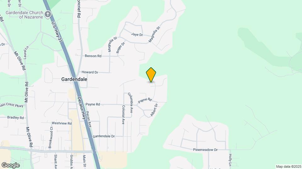 301 Thompson Dr Map and Location Details