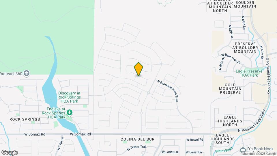 7199 W Pinnacle Vista Dr Map and Location Details
