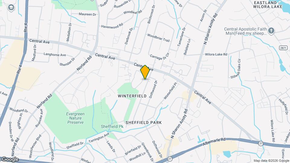 3819 Rosehaven Dr Map and Location Details