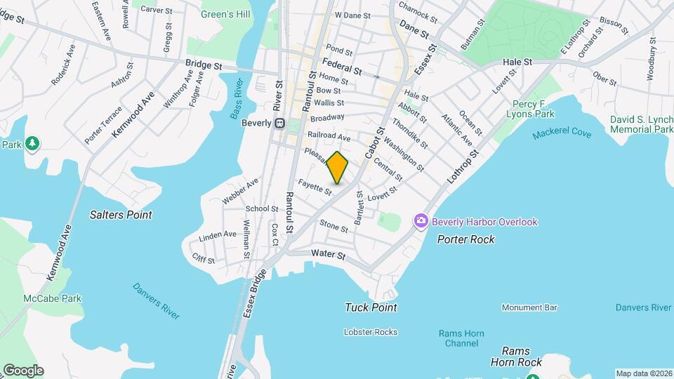 72 Cabot St, Unit 2 Mapa y Detalles de la Ubicación