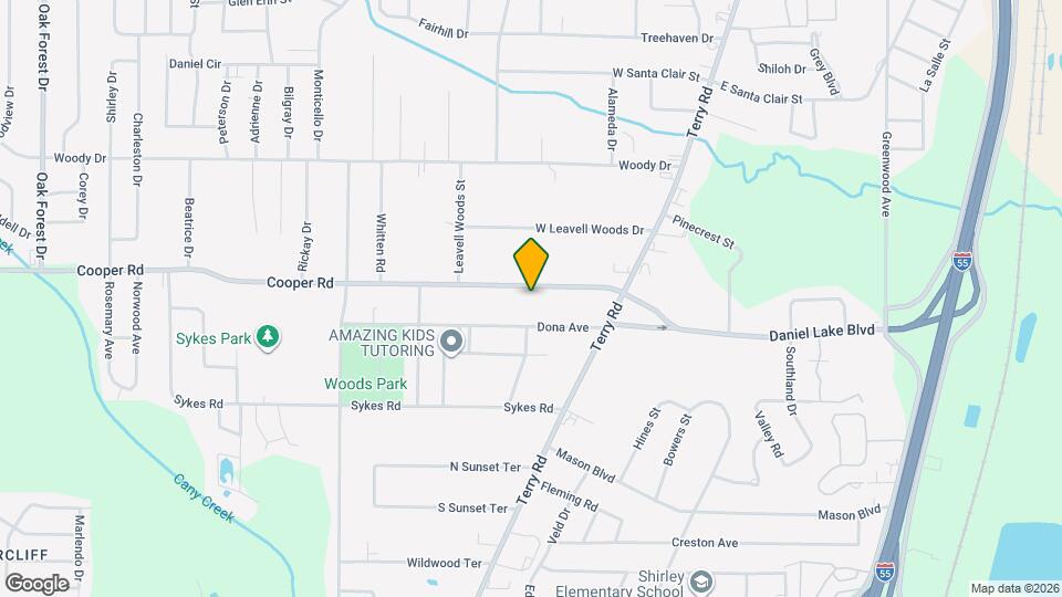 165 Cooper Rd Mapa y Detalles de la Ubicación