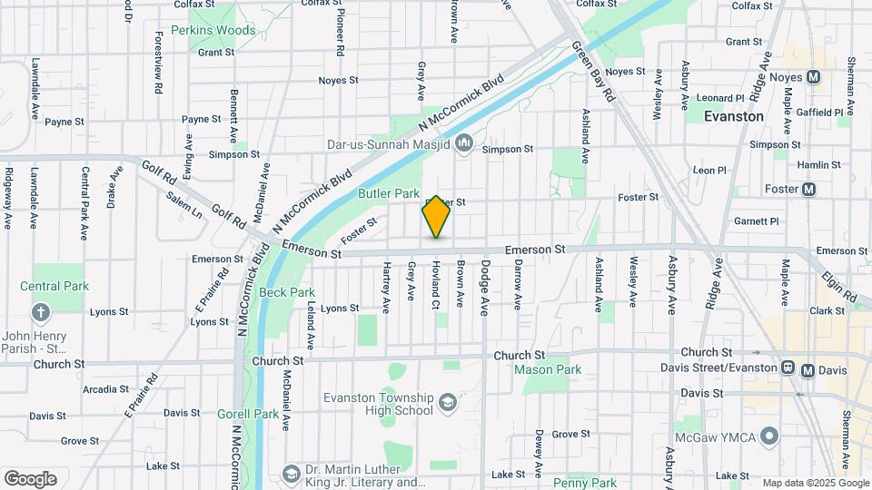 2015 Emerson St Map and Location Details